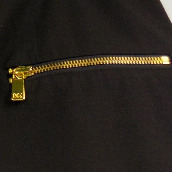 Michael Kors Black Mini-Skirt Size 8P - Picture 2 of 7